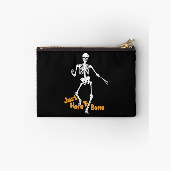 Item preview, Funny Halloween Skeleton Just Here To Bone designed and sold by Estrytee.