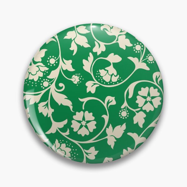 Item preview, Classic Floral Pattern (Green) designed and sold by ixrid.