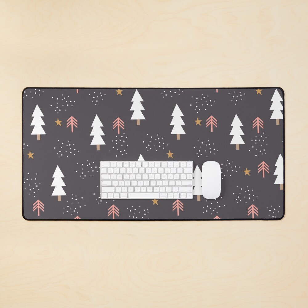 Winter tree pattern Mouse Pad