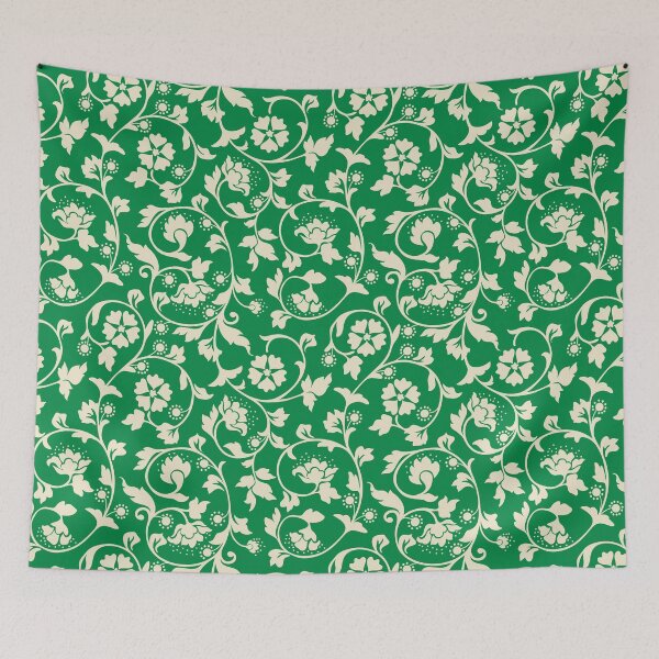 Item preview, Classic Floral Pattern (Green) designed and sold by ixrid.