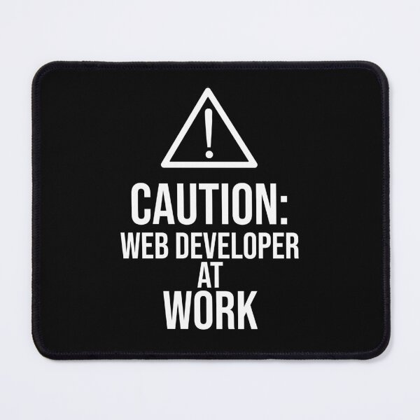 Item preview, Caution: Web Developer at work : Funny Web Developer T-shirt Coworker Gag Gift For Men And Women (Birthday, Halloween, Christmas & Thanksgiving Gifts Idea) designed and sold by Letaf.
