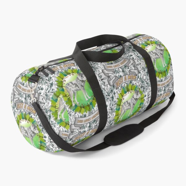 Item preview, Just a mom who loves wolves - Colorful compositions, art and animals, funny drawings designed and sold by AdvanceDesign.