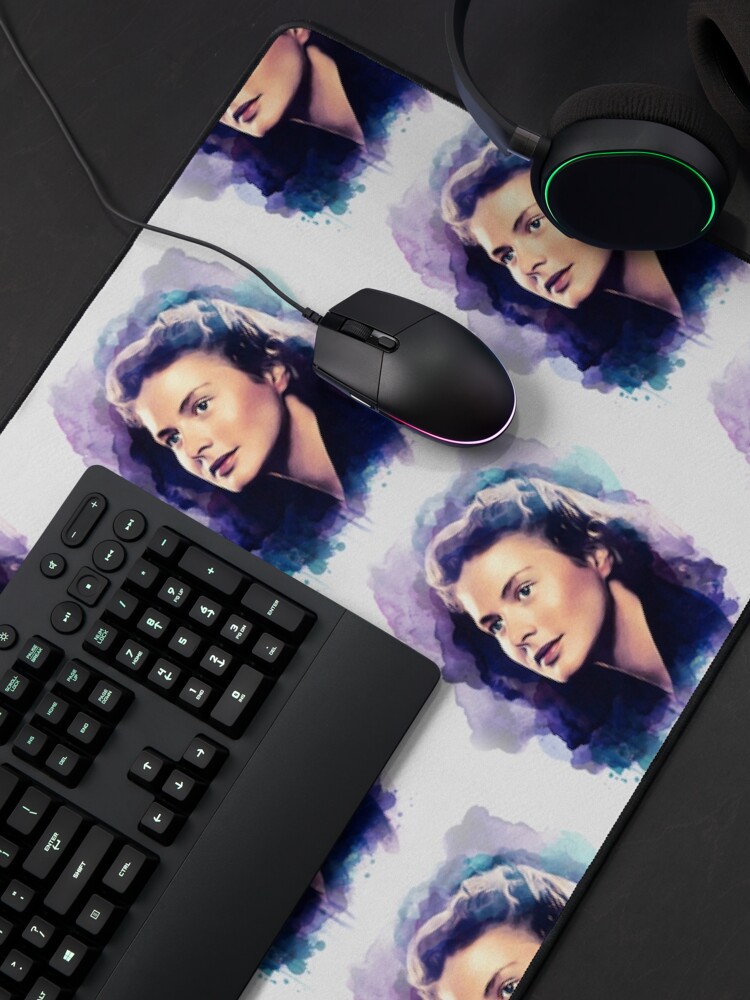 Alternate view of Ingrid Bergman, Movie Legend Mouse Pad