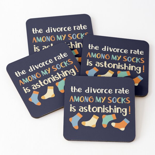 Item preview, Socks Divorce Rate designed and sold by GrimButterfly.
