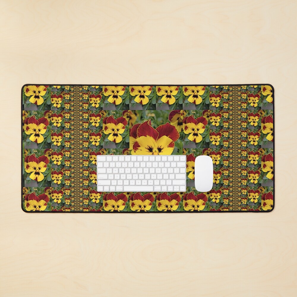 Pansy Party 1 Mouse Pad