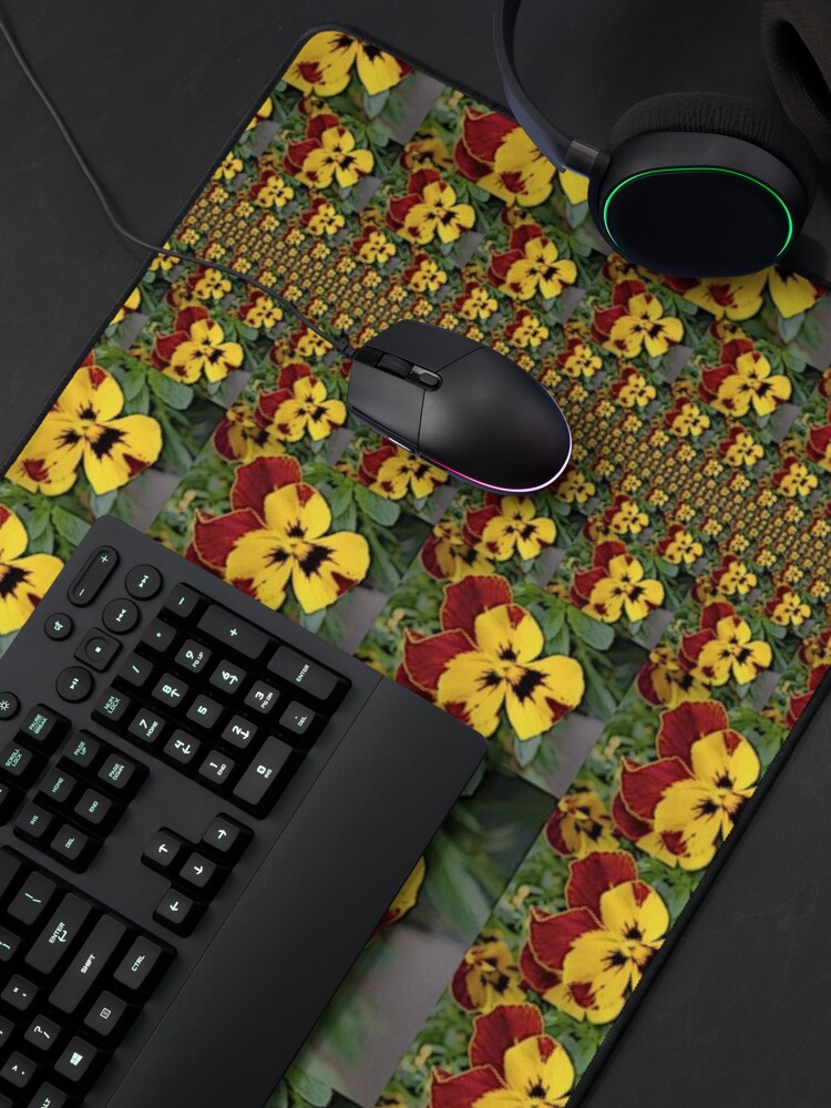 Alternate view of Pansy Party 1 Mouse Pad