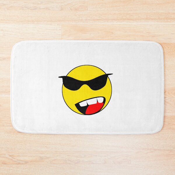 Item preview, Yellow Attitude emoji with glasses and killer smile. designed and sold by Menariya.