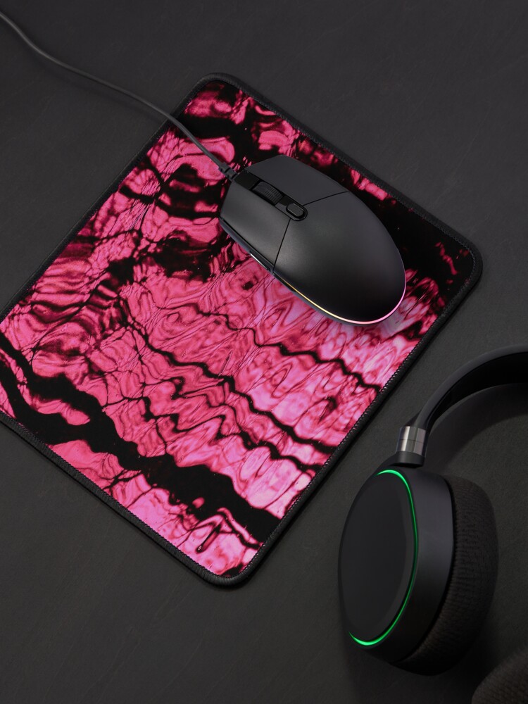 Alternate view of Cold reflections no3 rose Mouse Pad