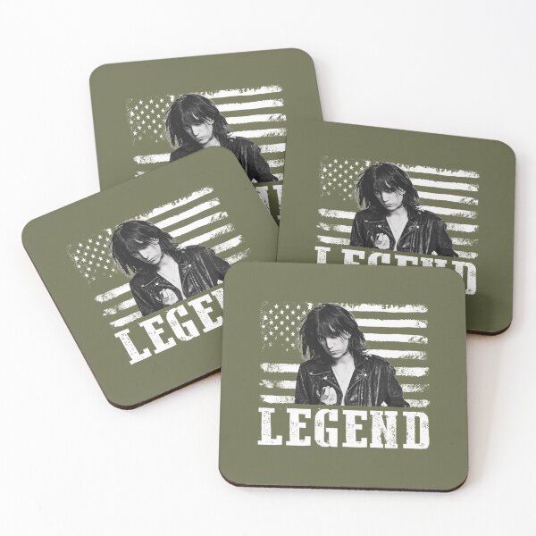 Item preview, Distressed American Flag Patti Smith Music Legend   designed and sold by JaydenRowe3.