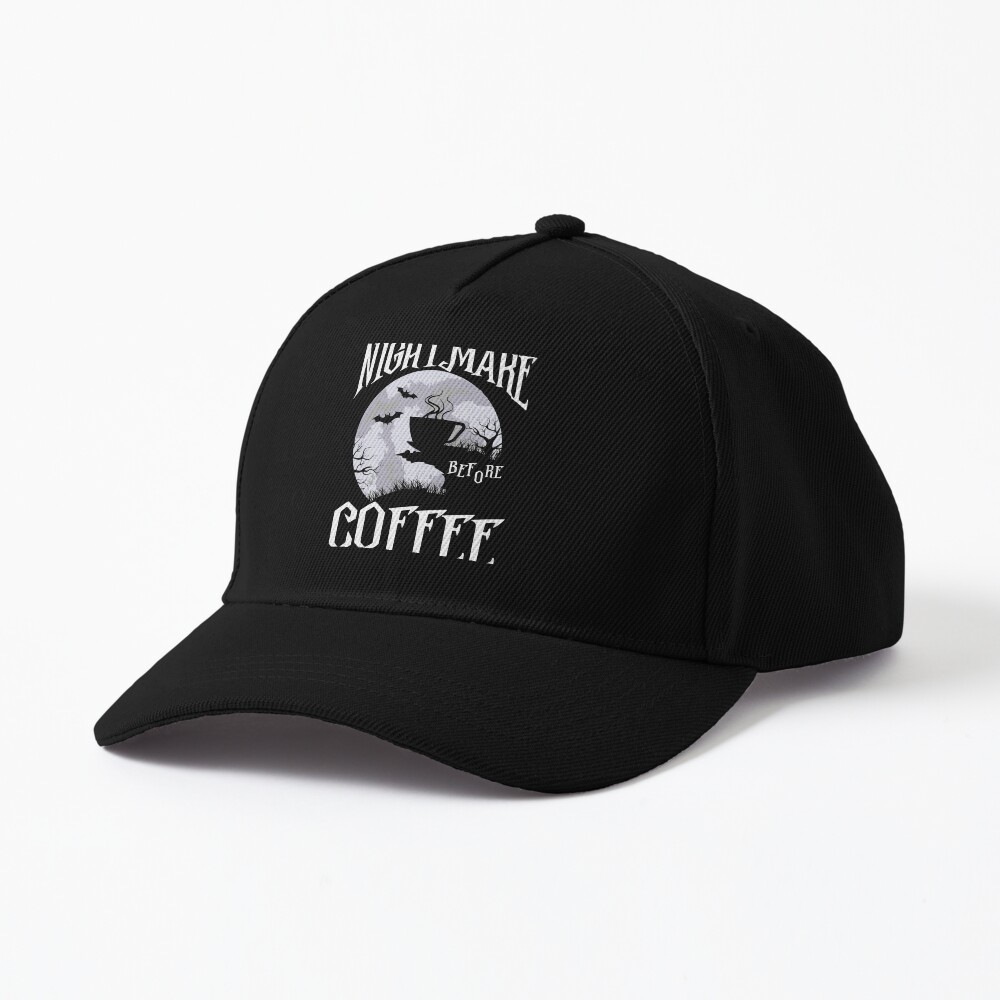 Nightmare Before Coffee Cap