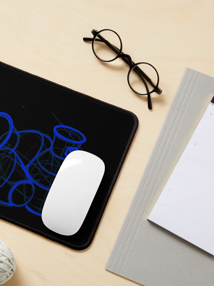 Alternate view of academic drawing of decanter Mouse Pad