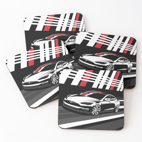 Item preview, Tesla Model S Plaid Original Fan Art serial number: TMS001BNWK designed and sold by valrusc.
