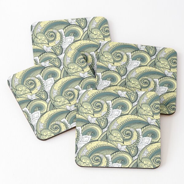Item preview, Paisley Print with Vintage Floral Motifs designed and sold by lissantee.