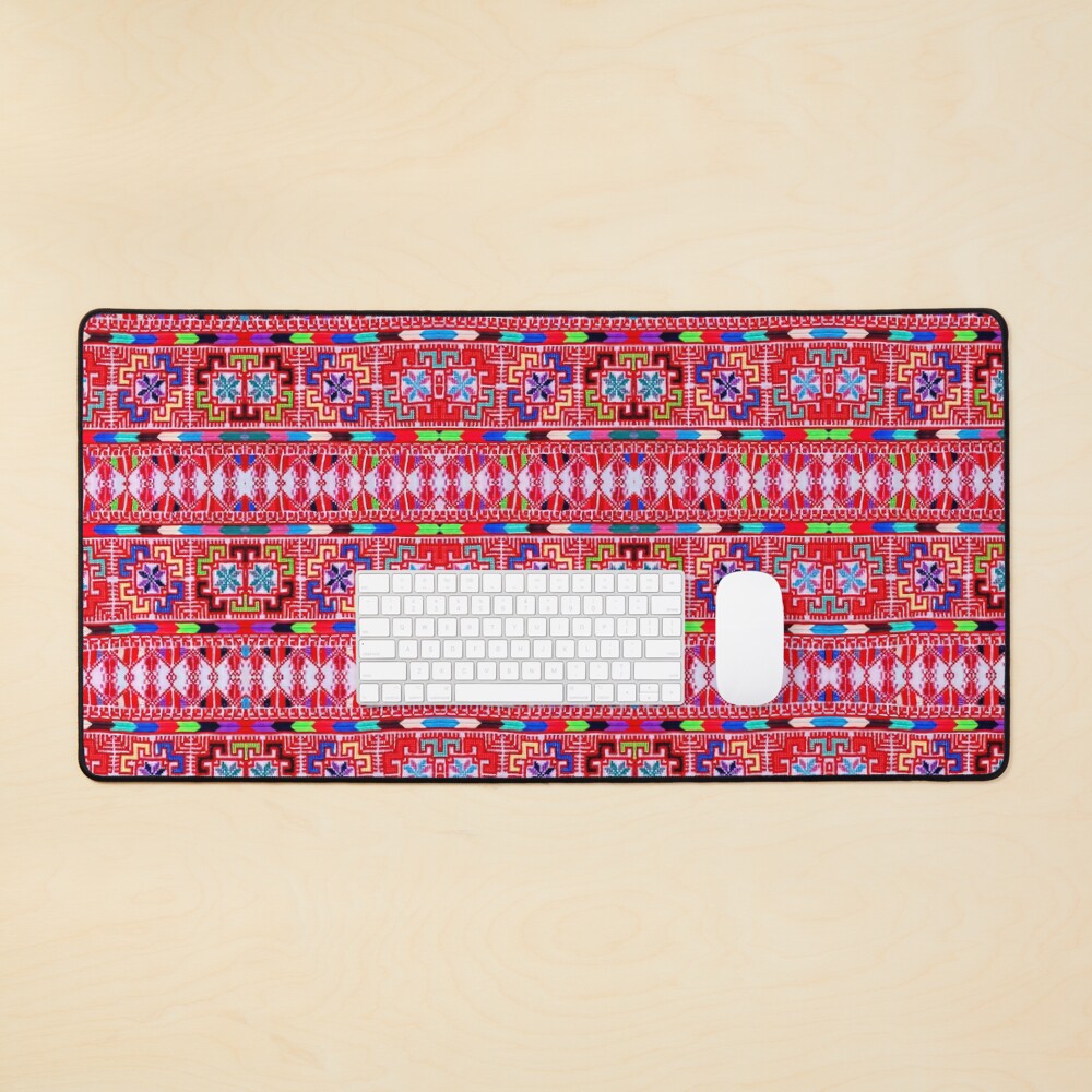 Red and Colors Design Mouse Pad
