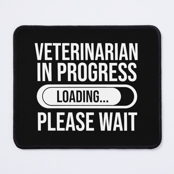 Item preview, Veterinarian In Progress Loading Please Wait : Funny Veterinarian T-shirt Coworker Gag Gift For Men And Women (Birthday, Halloween, Christmas & Thanksgiving Gifts Idea) designed and sold by Letaf.
