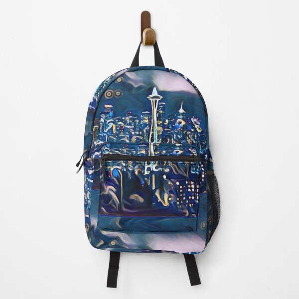 Item preview, Abstract Seattle Skyline Design designed and sold by Constant Readers.