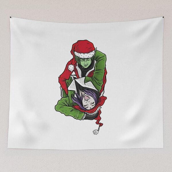 Item preview, Beast Boy and Raven - Holidays  designed and sold by CryptidArt.