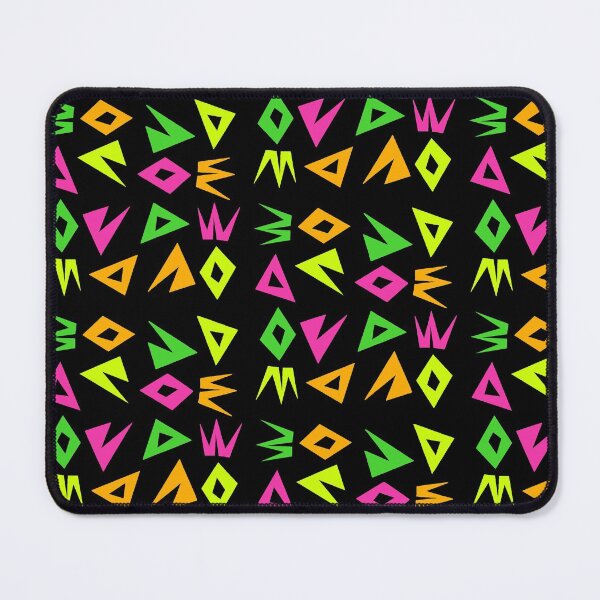 Item preview, Neon Shapes (irregular pattern) designed and sold by TheScraggyBeard.