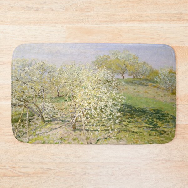 Item preview, Impressionist Painting Spring (Fruit Trees in Bloom) (1873) by Claude Monet designed and sold by Designedbysm.