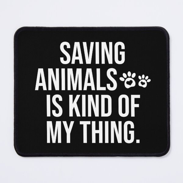 Item preview, Saving Animals Is Kind Of My Thing : Funny Veterinarian T-shirt Coworker Gag Gift For Men And Women (Birthday, Halloween, Christmas & Thanksgiving Gifts Idea) designed and sold by Letaf.