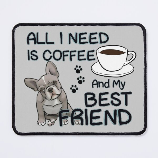 Item preview, Coffee & Friendship-Bulldog Pup designed and sold by designbyjodyb.