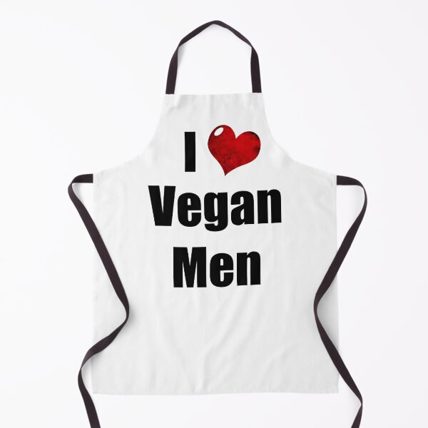 Item preview, I love vegan men - grunge heart designed and sold by Anteia.