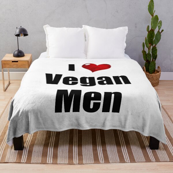 Item preview, I love vegan men - grunge heart designed and sold by Anteia.