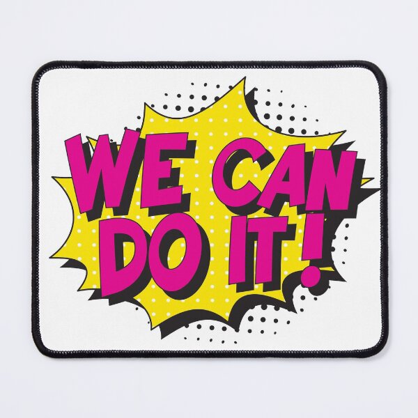 Item preview, WE CAN DO IT! in retro pop art style designed and sold by acidmit.