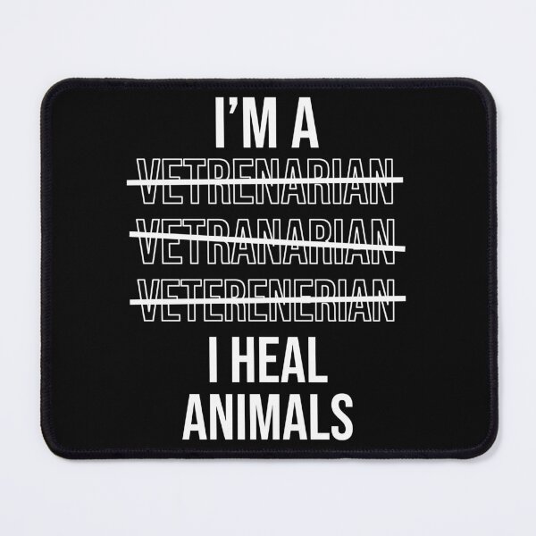 Item preview, I'm a Veterinarian I Heal Animals : Funny Veterinarian T-shirt Coworker Gag Gift For Men And Women (Birthday, Halloween, Christmas & Thanksgiving Gifts Idea) designed and sold by Letaf.