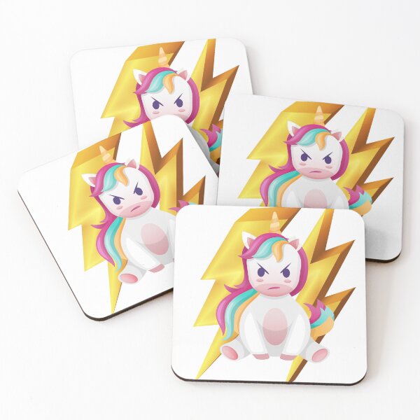 Item preview, Colorful Unicorn Thunder | Cute Unicorn designed and sold by BeingCoffee.