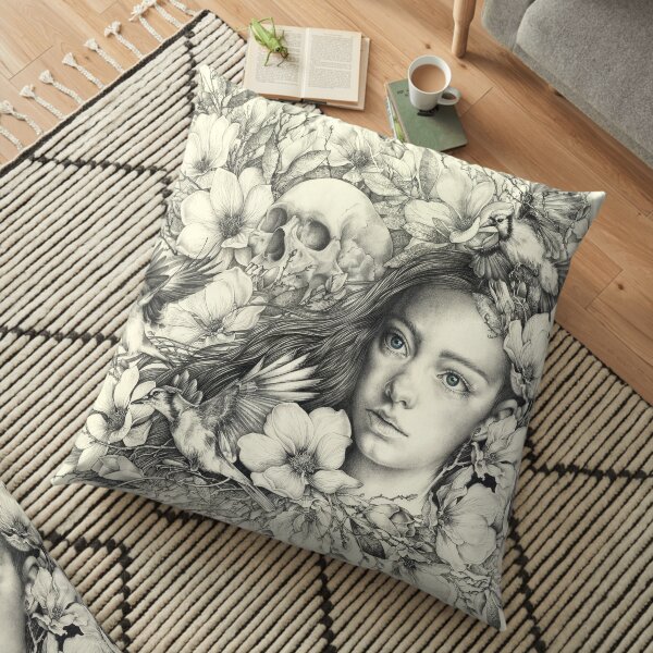 The Song of Spring Floor Pillow