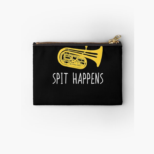 Item preview, Funny Tuba Spit Happens Marching Band Player designed and sold by DorotheaBertram.