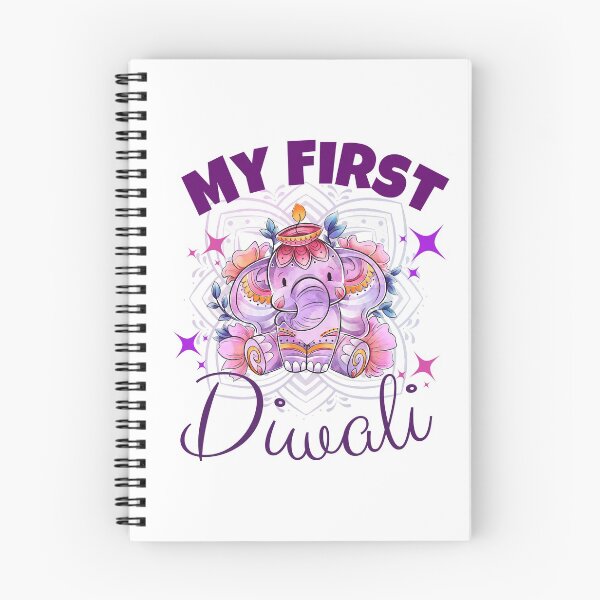 Item preview, My First Diwali Happy Diwali designed and sold by Imakeyouhappy.