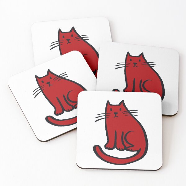 Item preview, Red cat designed and sold by marthaseahorse.