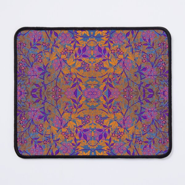 Item preview, Jasmine by William Morris - Faded Gold Orange Purple Floral Vintage Pattern Variation designed and sold by PatternPerfect.