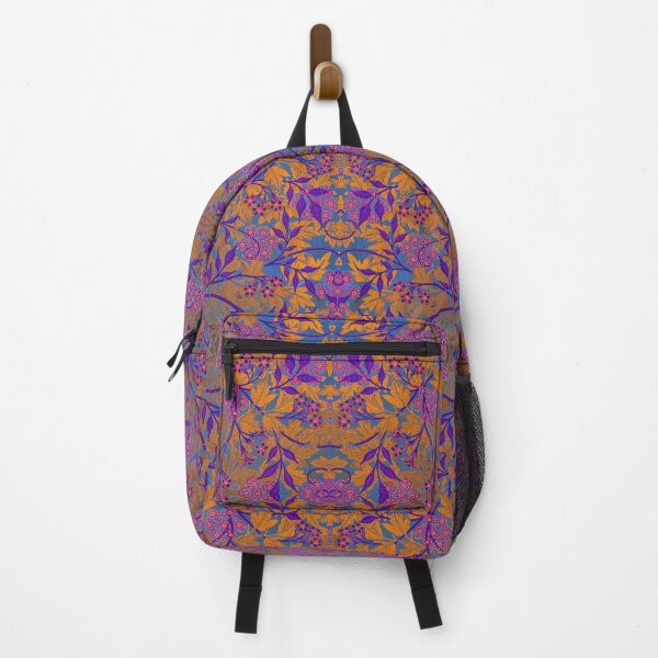 Item preview, Jasmine by William Morris - Faded Gold Orange Purple Floral Vintage Pattern Variation designed and sold by PatternPerfect.