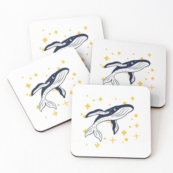 Item preview, Whale in the stars designed and sold by ShopCoralee.
