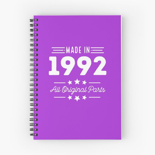 Item preview, Made In 1992 All Original Parts 24th Birthday Gift T-Shirt designed and sold by AlwaysAwesome.