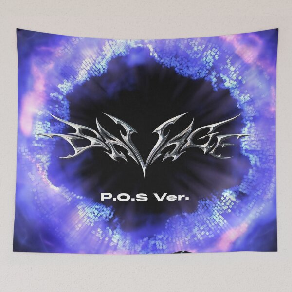 Item preview, aespa SAVAGE P.O.S Ver. Album Cover designed and sold by helloharu.