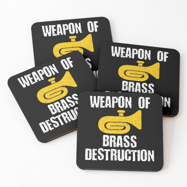 Item preview, Marching Band Brass Destruction Funny Tuba designed and sold by DorotheaBertram.