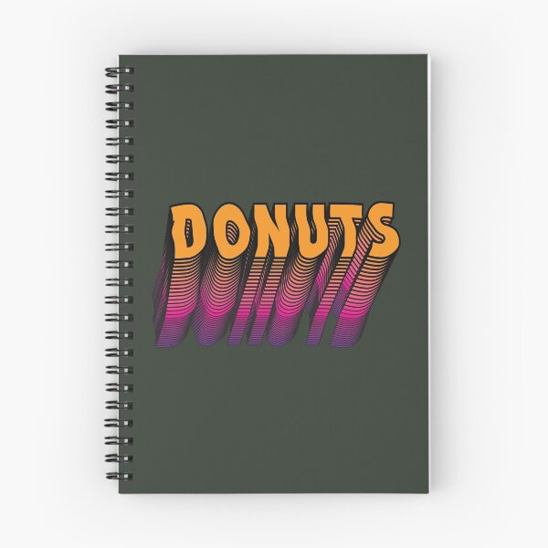 Item preview, Colorful donut typography designed and sold by Donutlovers.