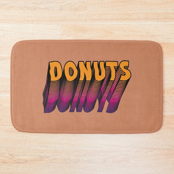 Item preview, Colorful donut typography designed and sold by Donutlovers.