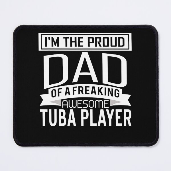 Item preview, Mens Proud Dad Awesome Tuba Player Marching Band Fathers designed and sold by DorotheaBertram.