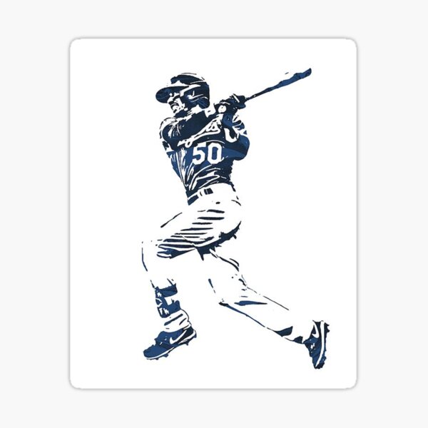 Mookie Betts Dodgers Baseball Player Coloring Book Page Sticker for Sale  by AlienPharaoh