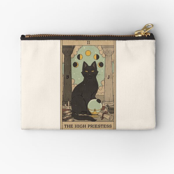 Item preview, The High Priestess - Cats Tarot designed and sold by Thiago Corrêa.