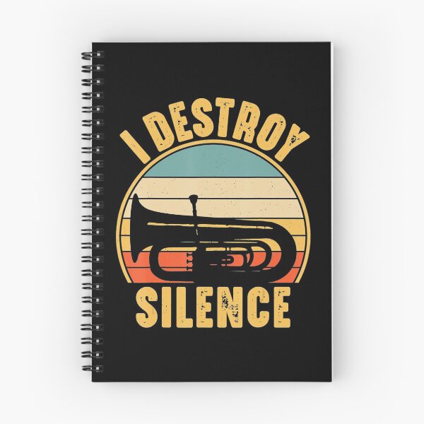 Item preview, Musical Instrument Funny s I Destroy Silence Tuba designed and sold by DorotheaBertram.