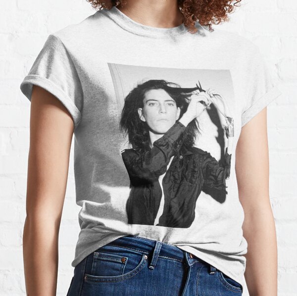 Patti Smith vintage Long T-shirt classique
