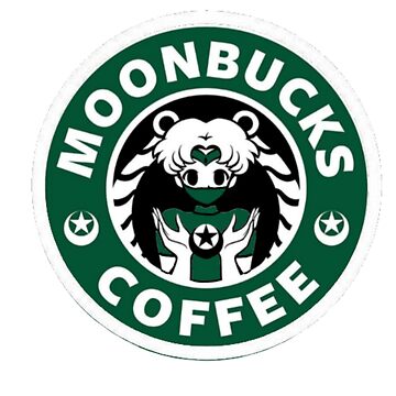 Moonbucks Coffee Mini Sticker Pack Sticker for Sale by Ellador