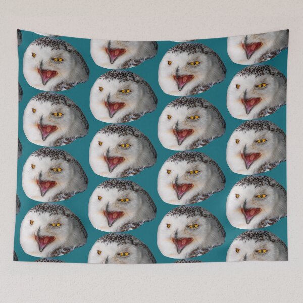 Item preview, Snowy Owl Laugh designed and sold by Dalyndigital Photography.