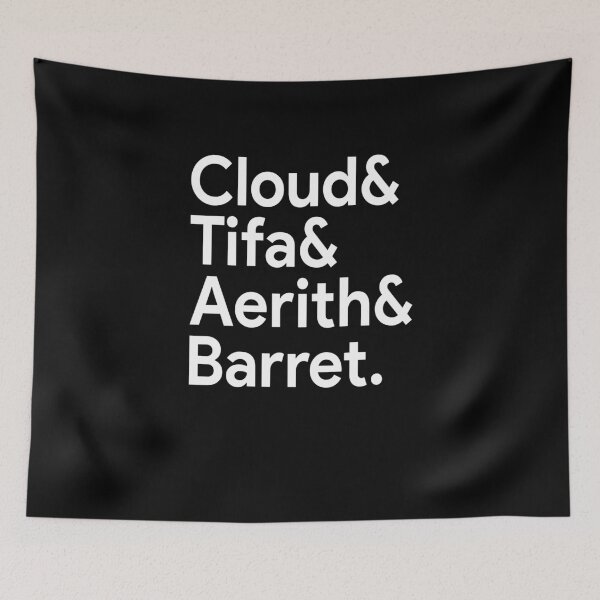 Item preview, Cloud Tifa Aerith Barret designed and sold by DuaneGarrett.
